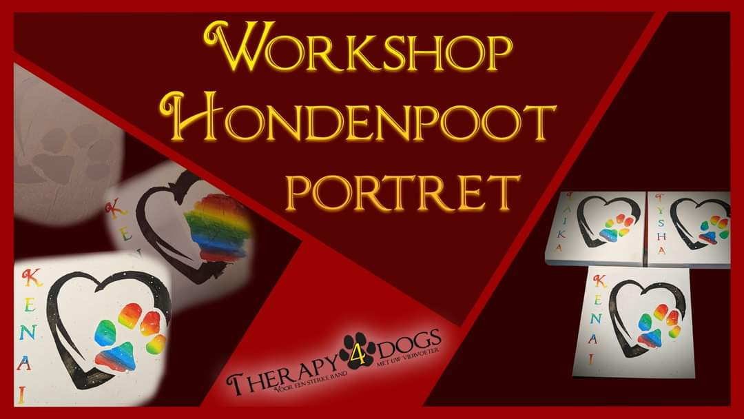 Workshop "Hondenpoot portret!"