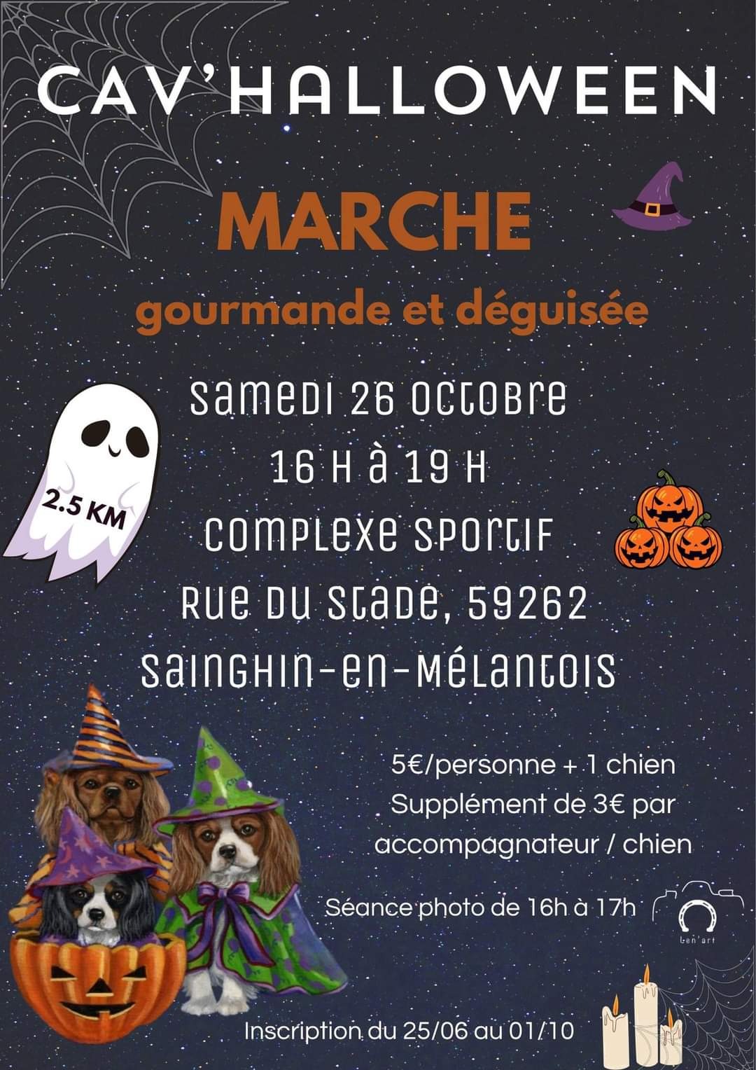 marche gourmande déguisée