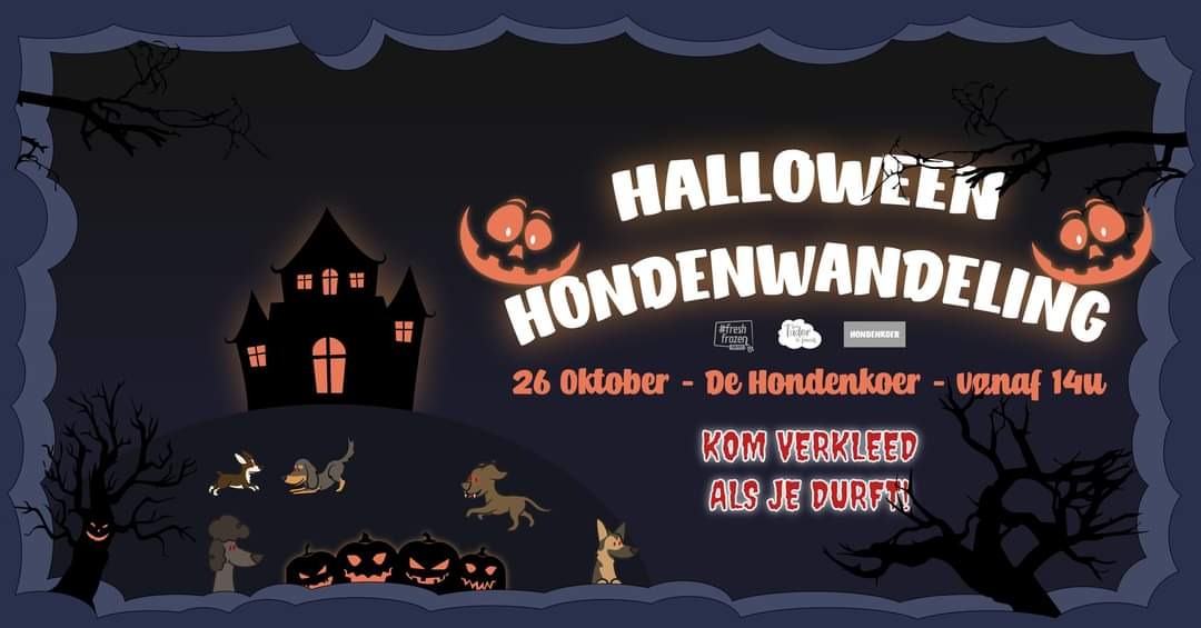 Halloween Hondenwandeling 🎃🐕